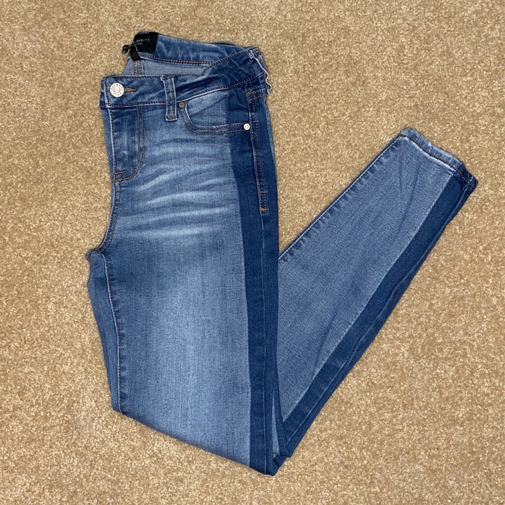 Macy’s Celebrity Pink Two-toned Skinny Jeans